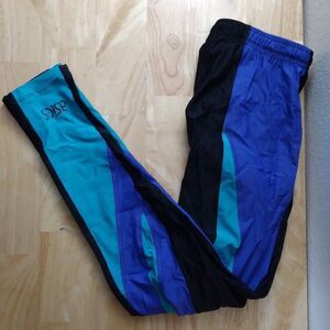 Vintage Asics Tiger Color Block Cycling Leggings Pants